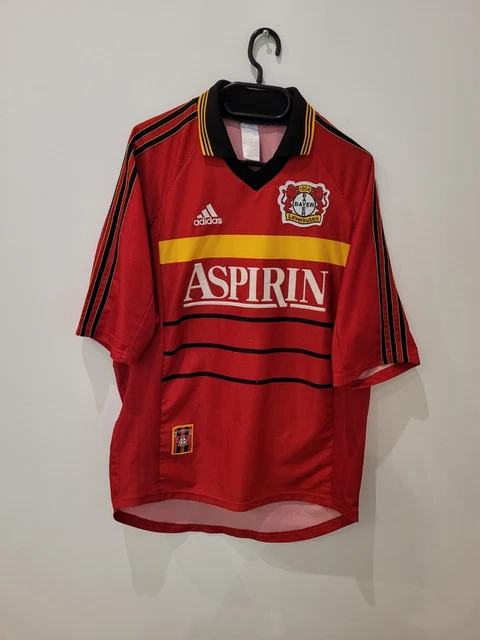 Originales Frankie Hejduk Bayer Leverkusen Trikot 1998/99 Football Shirt 5