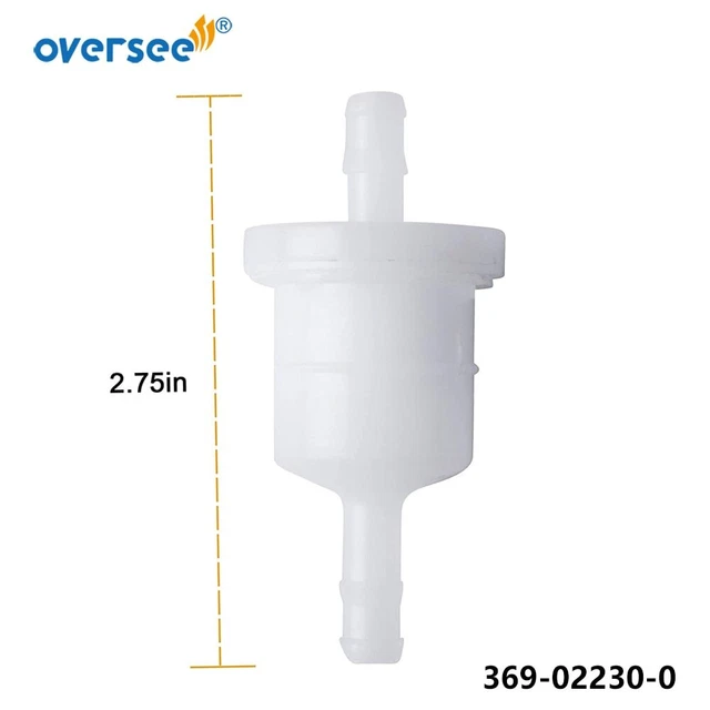 369022300 BOAT INLINE Fuel Filter for Tohatsu For Nissan Outboard 4