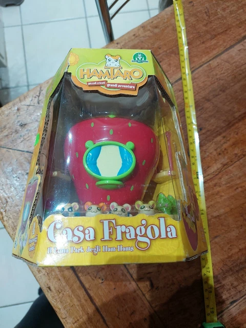 Hamtaro casa fragola luna park ham hams giochi preziosi kawai 2004