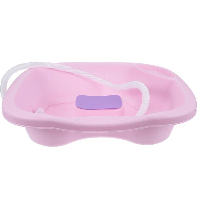 Lavadero para el cabello de plástico champú plato portátil en cama