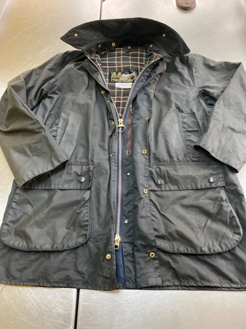 VGC 80S VINTAGE Barbour Border C48 Mens 2XL (58in Chest VGC 80S VINTAGE Barbour Border C48 Mens 2XL (58in Chest
