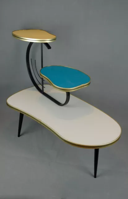 1950s PLANTSTAND Mid Century Danish Modern Plant Stand Vintage Eames 60s 70s Era