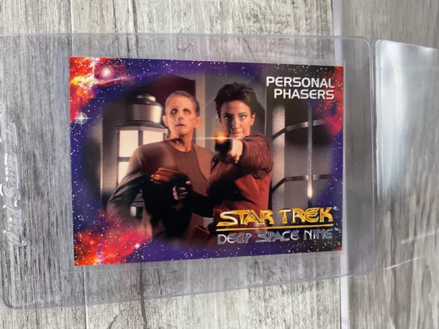 Skybox Star Trek Deep Space Nine Ds9 S2 Tarjeta Insertada Personal Phasers La Estación