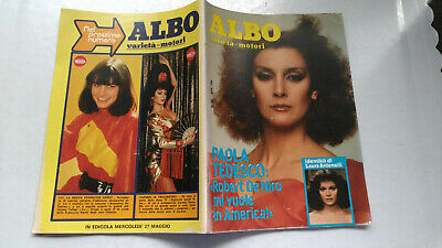 Albo Varieta Motori N.21 1981 Paola Tedesco Con Poster Laura Antonelli (E2)