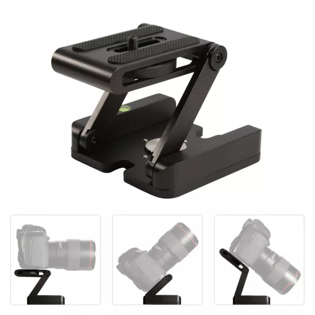 Z Type DSLR Folding Tripod Z Flex Pan Tilt Head Desktop Camera Stand Holder New