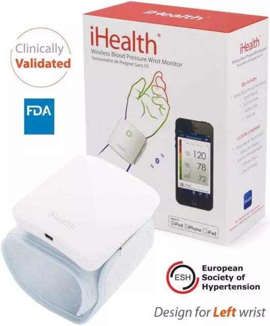 NEVER USED! iHealth BP7 Wireless Blood Pressure Wrist Monitor