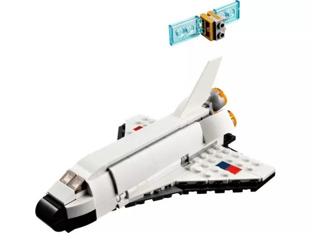LEGO 3in1 Space Rocket, Spaceship and Spaceman Building Lego Toy