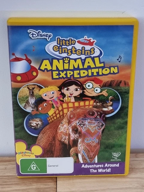 LITTLE EINSTEINS ANIMAL Expedition DVD Region 4 PAL Disney