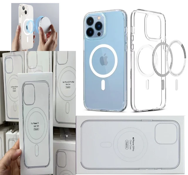 Apple Silicone Case Cover Clear with MagSafe For iPhone 14 13 12 11 Pro Max Mini