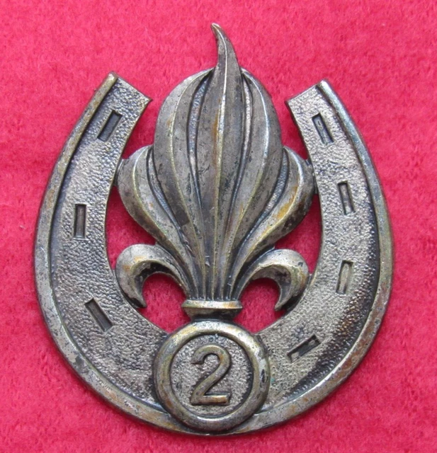 Toe 2 Toe Insigne De Béret Doré – 1er Régiment Étranger D’Infanterie – Légion Étrangère, Qualité Militaire