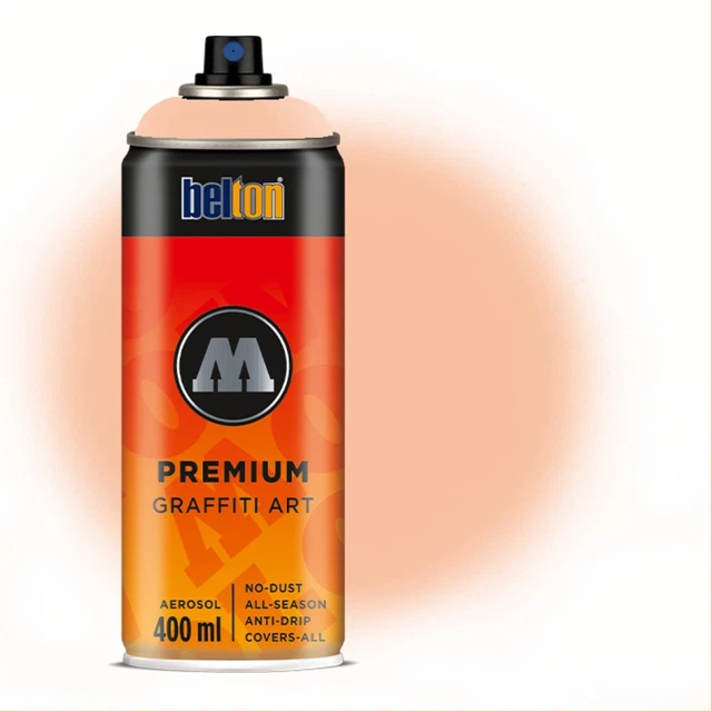 (13,48€/L) Molotow Premium 187 peach light Belton 400ml Sprühdose