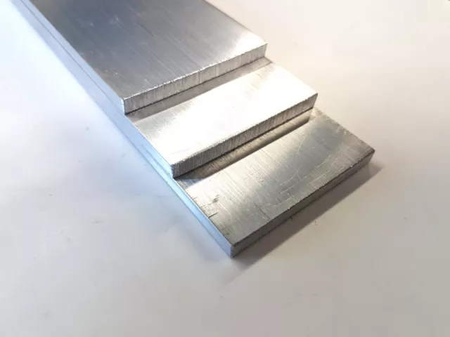 Aluminium Flat Bar 6082T6 - 50mm Wide, 5mm Thick - Lengths 50mm to 600mm