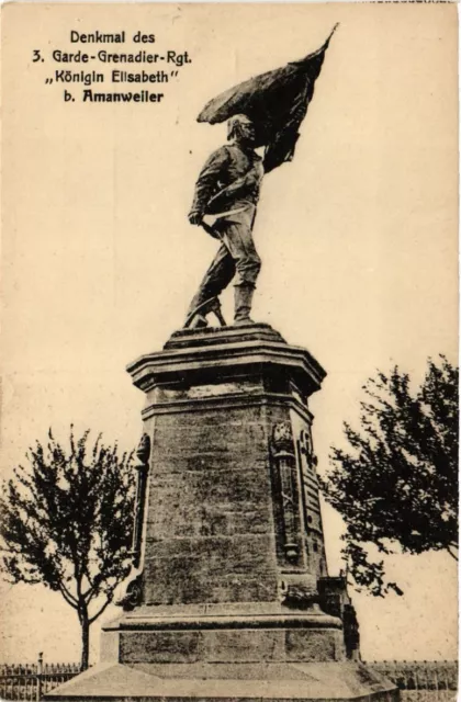 CPA AK Denkmal des 3 Garde-Grenadier-Rgt Konigin Elisabeth b Amanweile (393060)