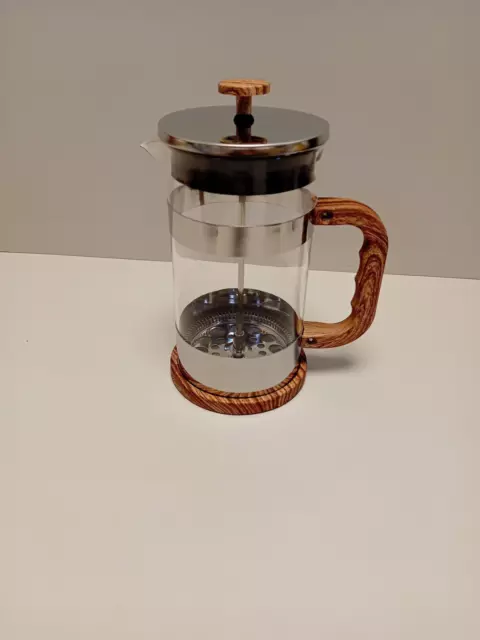 French Press Kaffeebereiter, 1000 ml Klein Kaffeepresse aus Edelstahlfilter und