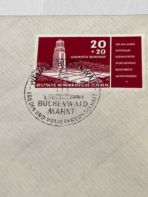 DDR Ersttagsbrief (FDC) Michel Nr. 651 (1958) 2