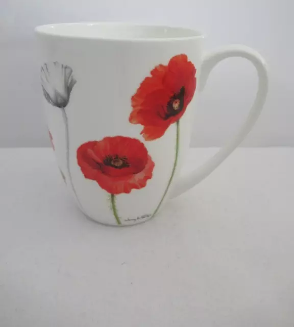 Australian War Memorial Poppies Tea/Coffee MUG by Ashdene Fine Bone China