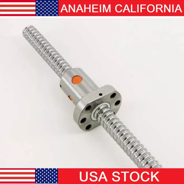 16 mm Ball Screw assembly  1000mm long and with 3 ball circuit
