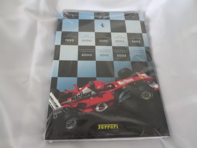 2003 Ferrari Factory Yearbook Book - Factory Sealed! - Formula One 1 +