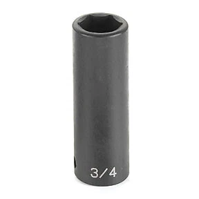 1/2" Drive x 1-3/16" Deep 2038D Grey Pneumatic 2038D 0 Metal