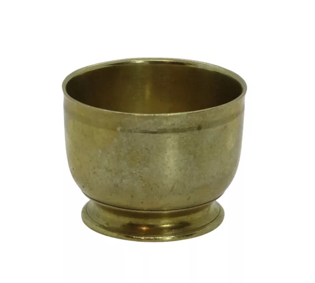 Apotheker Mörser aus Messing / Bronze, 820 gr. schwer  (# 14494)