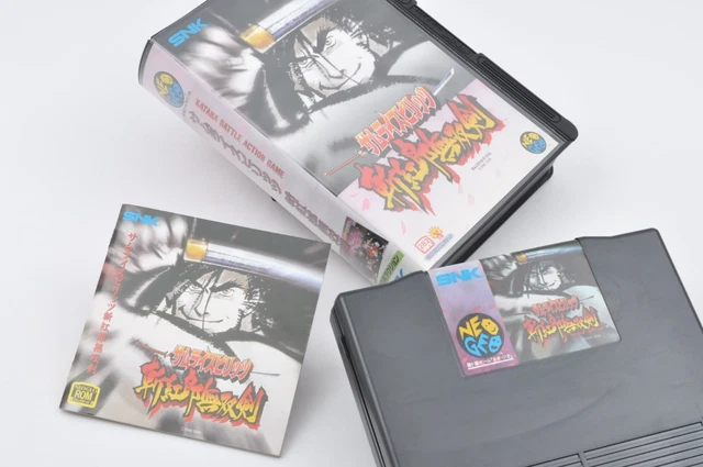 Jeu vidéo Samurai Spirits 3 Shodown NEO GEO AES SNK neogeo Japon d