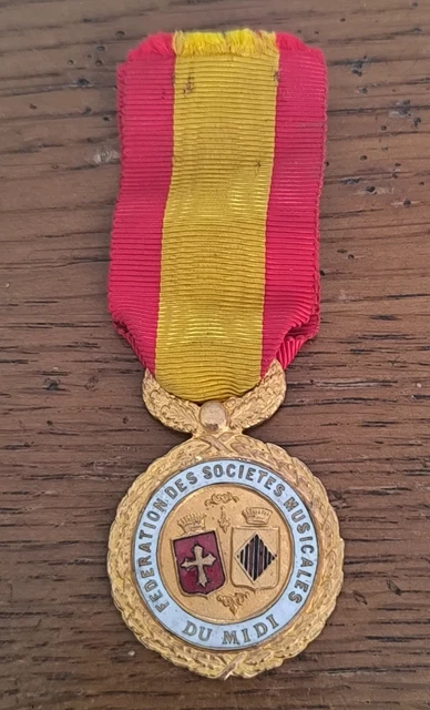 Médaille Fédération de Gymnastique 1924 Patronnage St Lô Fc