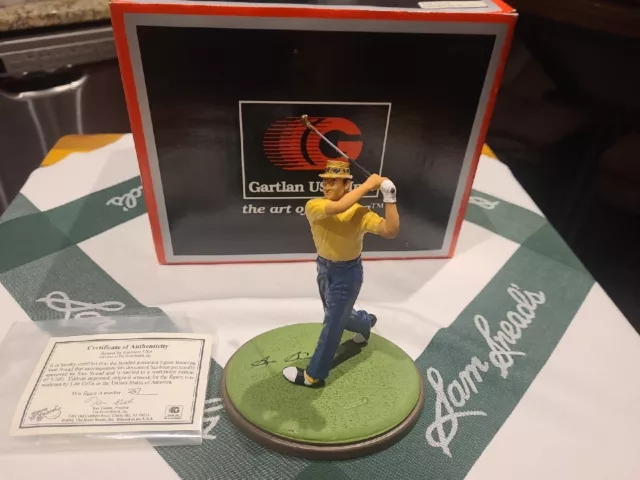 Gartlan USA 1994 Sam Snead Porcelain Figure Limited COA 251 Of 5000 Gartlan USA 1994 Sam Snead Porcelain Figure Limited COA 251 Of 5000