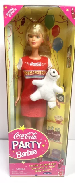 Coca cola sales party barbie 1998