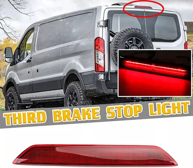 Rot 3.Bremslicht Bremsleuchte für Ford Transit / Tourneo Custom BK31-13N408-AJ