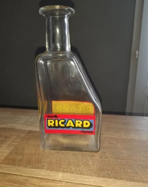 Carafe Ricard Anisette 1970 Bar Publicitaires Vintage Bistrot