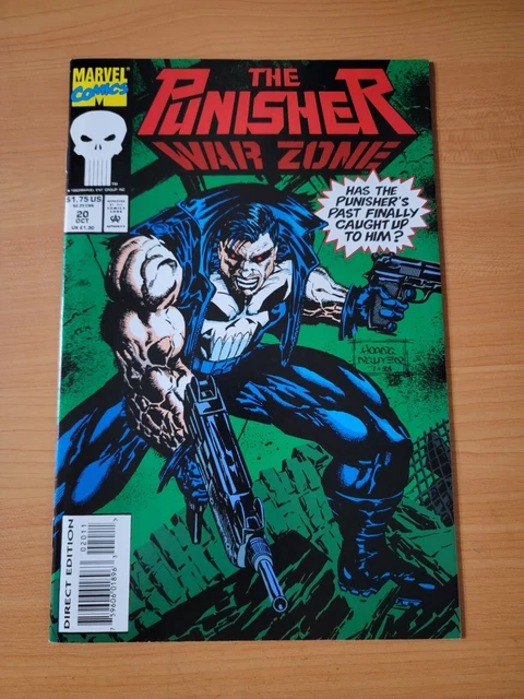 Punisher War Zone #20 Direct Market Edition ~ NEAR MINT NM ~ 1993 Marvel Comics