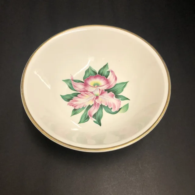 Paden City Pottery Modern Orchid 8-3/8” Vegetable Serving Bowl