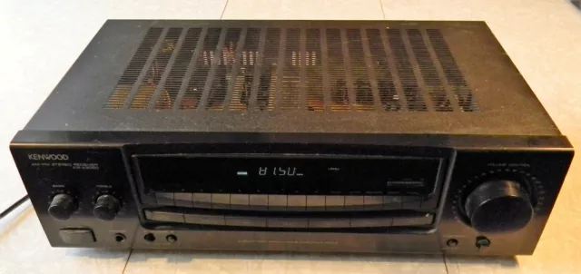 Vintage Kenwood KR-A3060 AM/FM Stereo Receiver 70 Watt Phono CD Tape Outputs