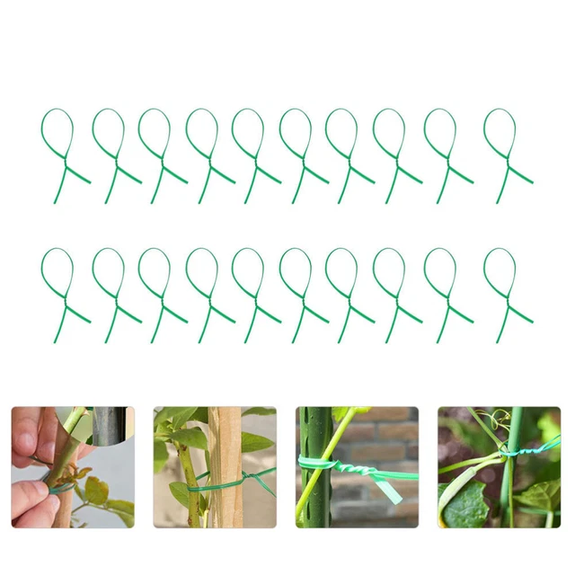 200 stücke Garten Klettern Pflanzen Kabelbinder Linien Pflanze Halterungen