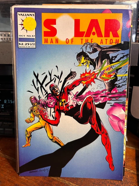 Solar, Man of the Atom #37 VF/NM; Valiant | we combine shipping