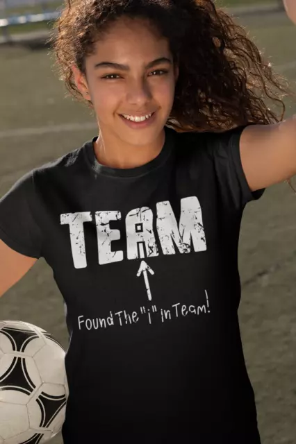 I FOUNF THE "I" IN TEAM - Funny Sport Coach T Shirts-any color/size