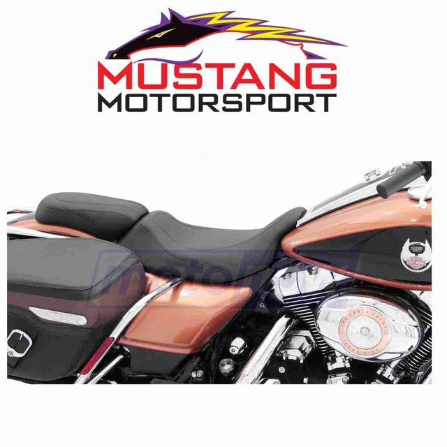 Mustang Tripper Solo Seat for 2008-2013 Harley Davidson FLHTC Electra Glide ix