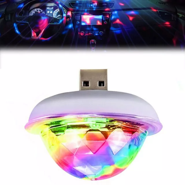 Large application USB Mini Disco Light Ball pour DJ Stage Bar portable KTV Party 2