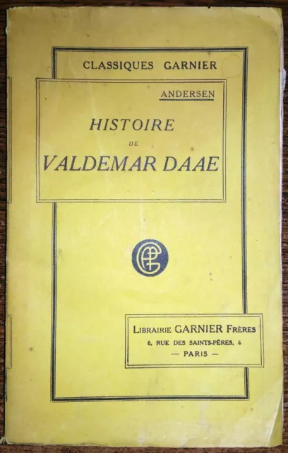 HISTOIRE DE VALDEMAR DAAE conte d'Andersen ill. Yan Dargent . livres enfants
