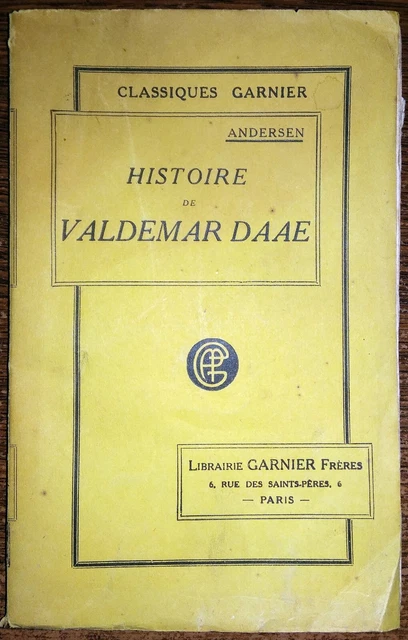 HISTOIRE DE VALDEMAR DAAE conte d'Andersen ill. Yan Dargent . livres enfants