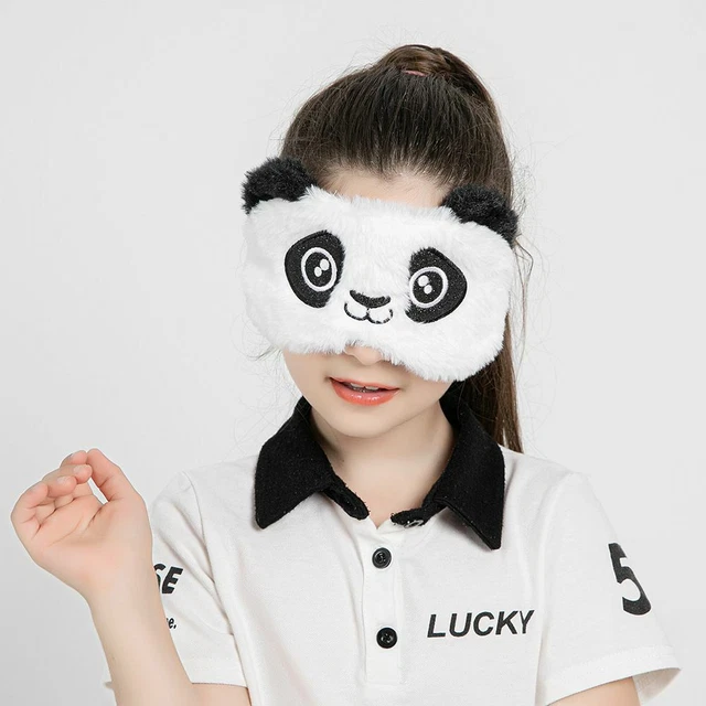 oculaire Somnifères Repos. Masque de sommeil Doux Les yeux bandés. Peluche