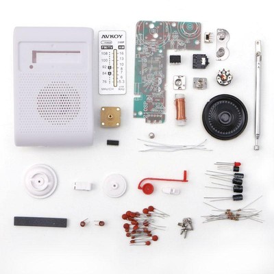 AM/FM STEREO RADIO KIT ELETTRONICA MONTAGGIO CF210SP PER ALLIEVO Arduino 