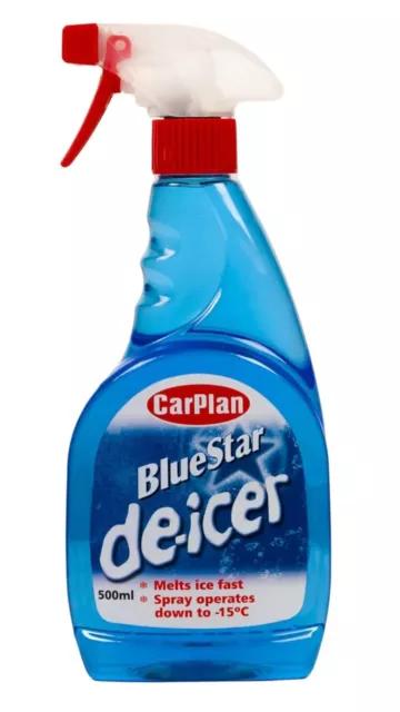 CarPlan Blue Star De-Icer Trigger Spray 500mL