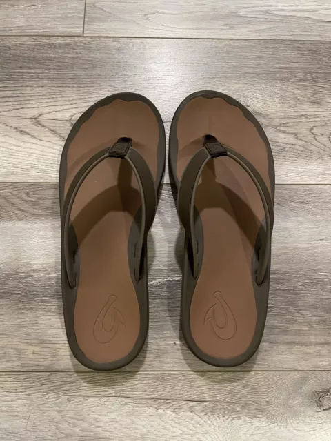 OluKai Koko'o Flip-Flops Men’s Size 10
