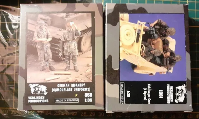 Verlinden 1/35 Scale German Soldier Heads – 25 Resin Heads For WWII Model Kits & Dioramas 3 thumbnail image