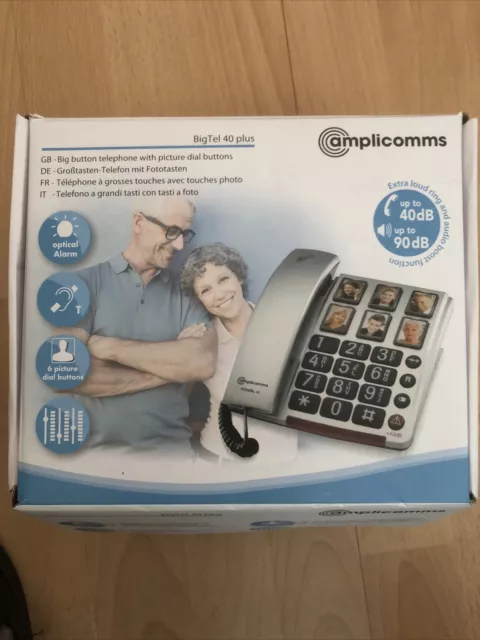 Amplicomms BigTel 40 Plus Seniorentelefon