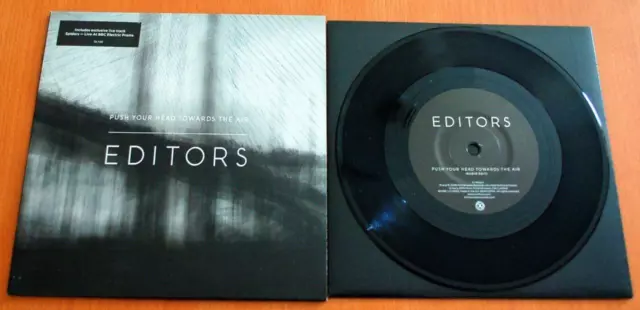 The Editors - Push Your Head Towards The Air - Numbered 2008 UK 7"