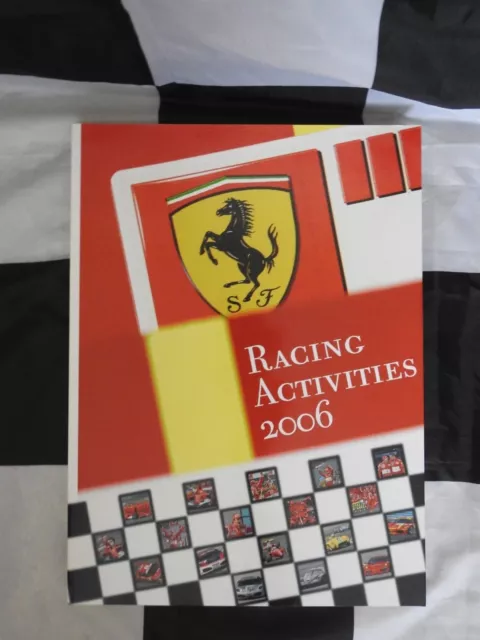 2006 Ferrari Year Book Michael Schumacher Fillipe Massa Ross Brawn FXX Project