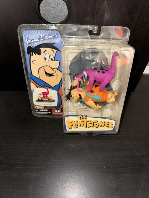 McFarlane Toys Hanna-Barbera Series 2 The Flintstones Collectible Figure Set NEW