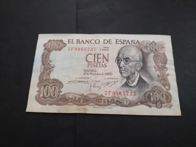 Spain 100 Pesetas 1970